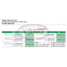 Diamond Hand Taper Files (CF-500)